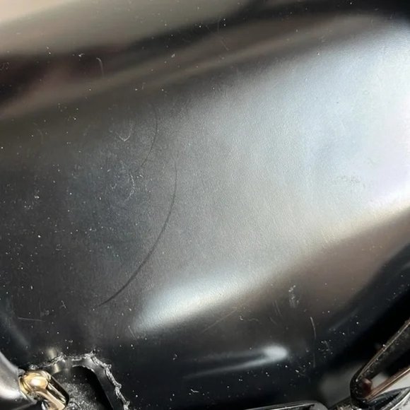 Gucci Large Queen Black Dialux Coated Canvas Tote - Picture 6 of 14